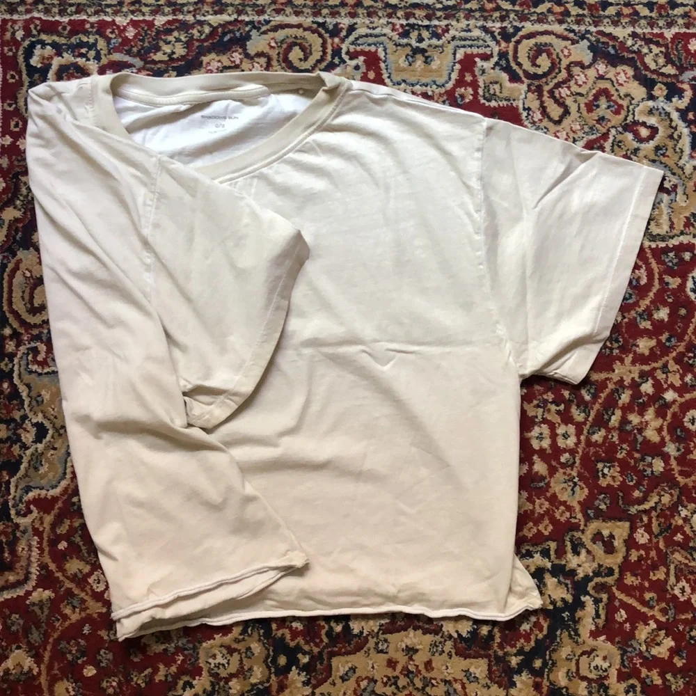 Shadows Sun Vintage Tee in Oyster Colorway - Picture 5 of 5